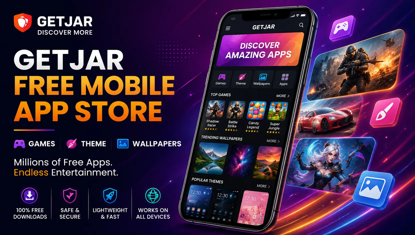 GetJar - Free Mobile App Store, Games, Theme & Wallpapers