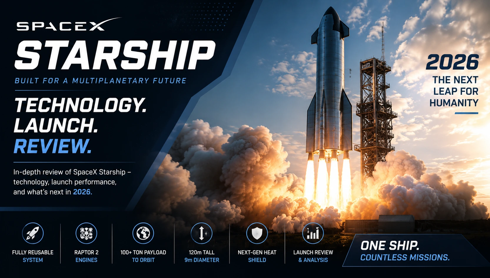 SpaceX Starship - Rocket Technology Review 2026