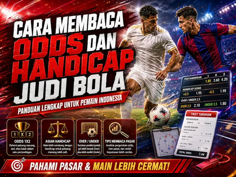 Cara Membaca Odds dan Handicap