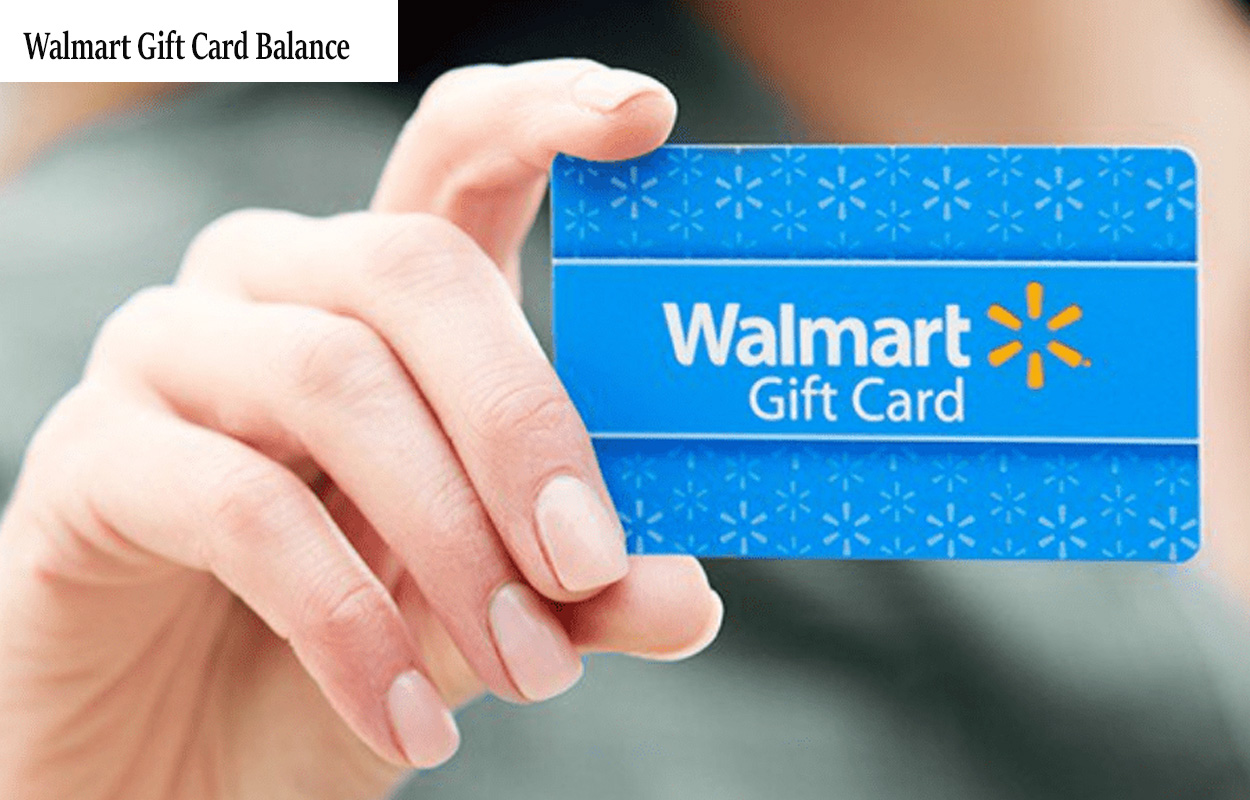 Walmart Gift Card Balance