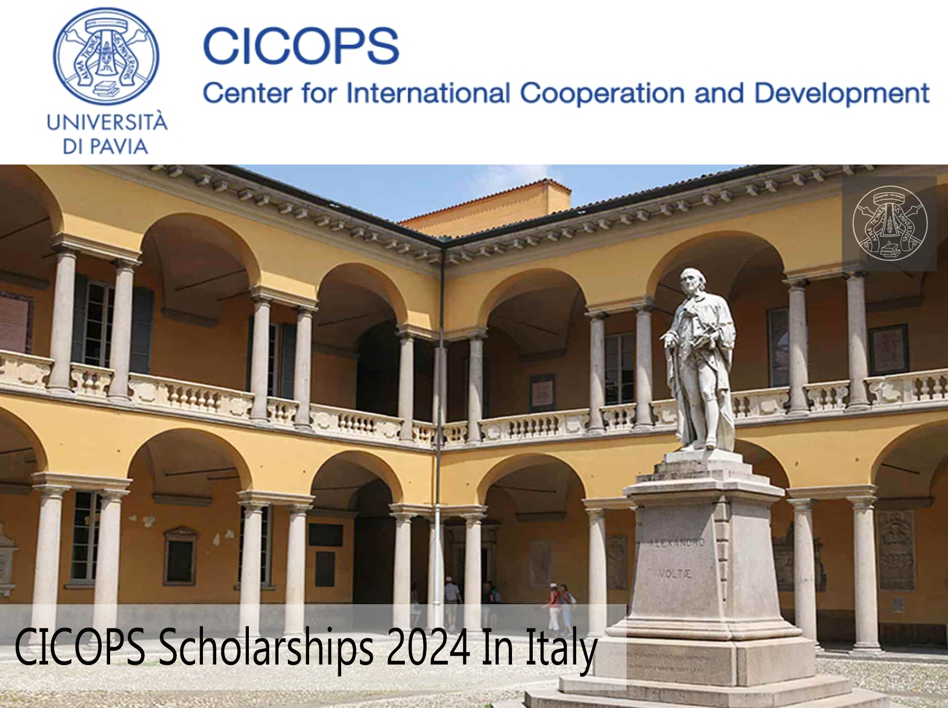 CICOPS Scholarships 2024 In Italy