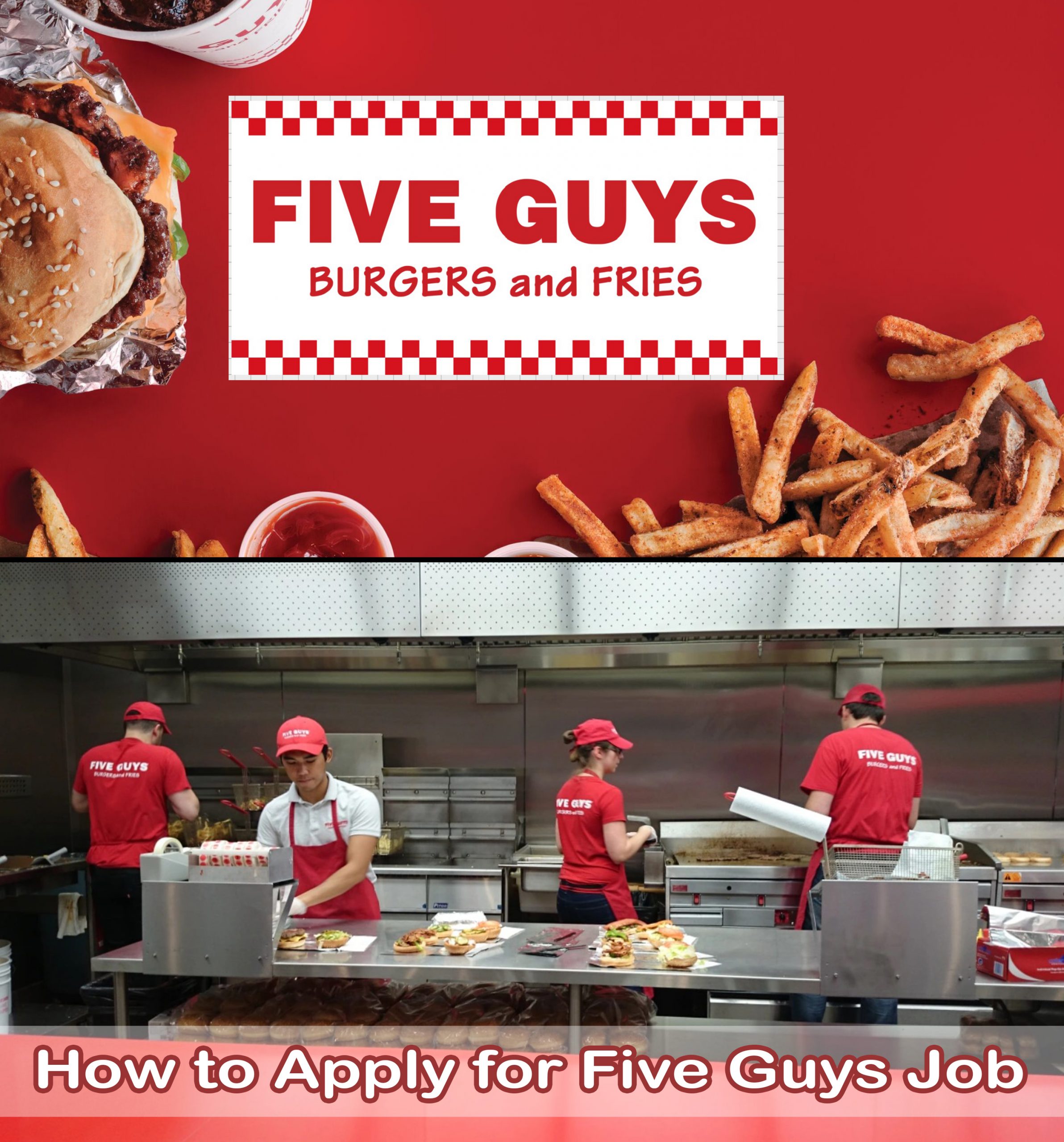 How to Apply for Five Guys Job