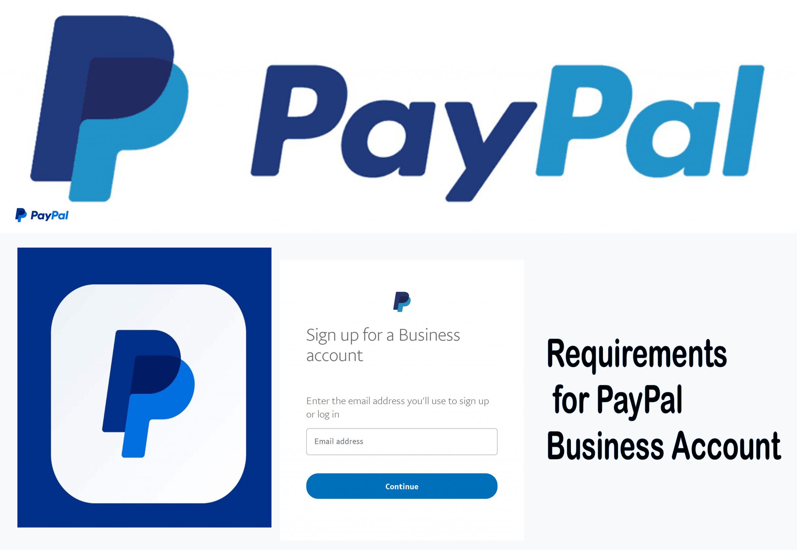 Requirements for PayPal Business Account