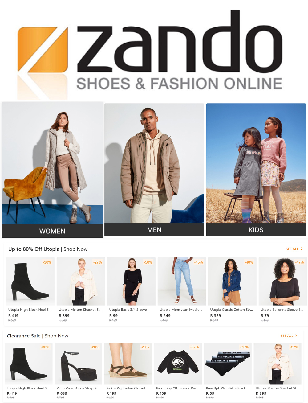 Zando Online Shopping
