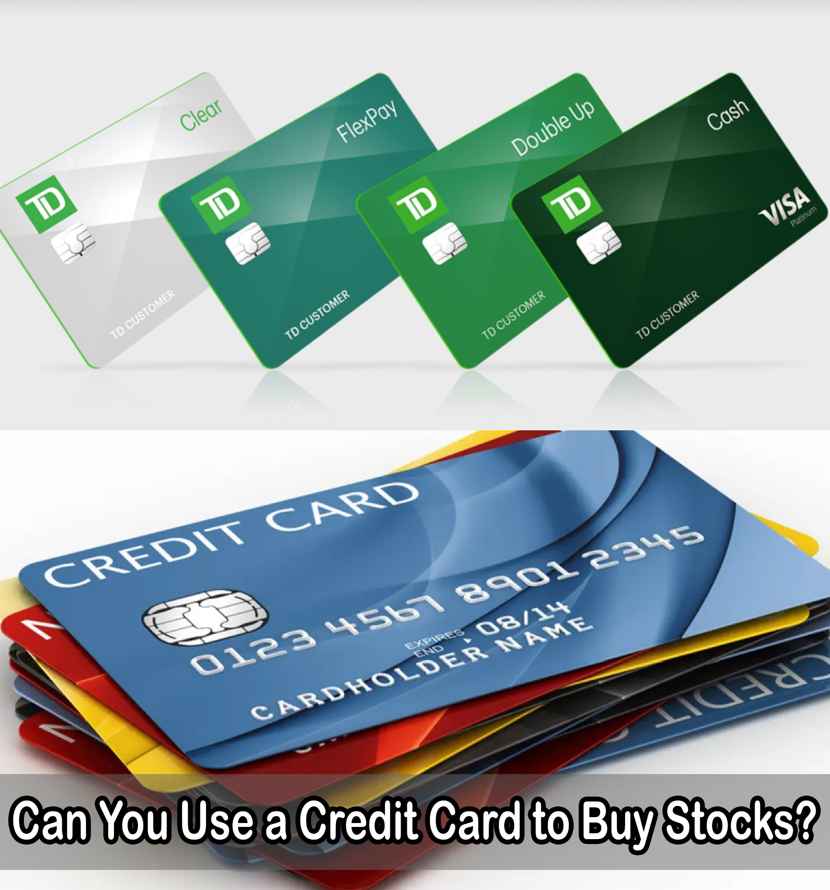Can You Use a Credit Card to Buy Stocks?