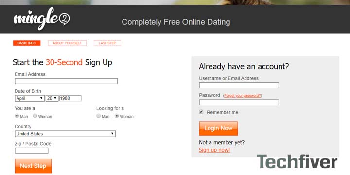 How to Sign Up for Mingle2 Account