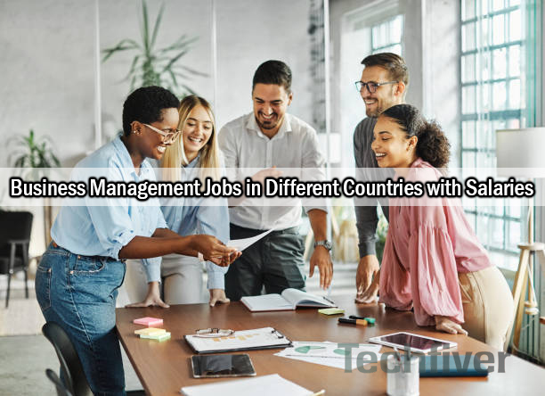Business Management Jobs in Different Countries with Salaries