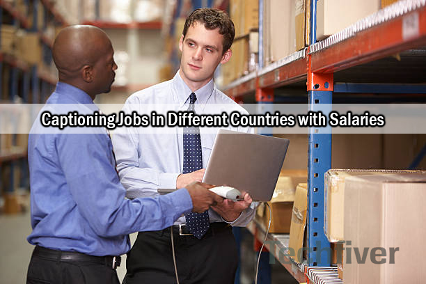 Captioning Jobs in Different Countries with Salaries
