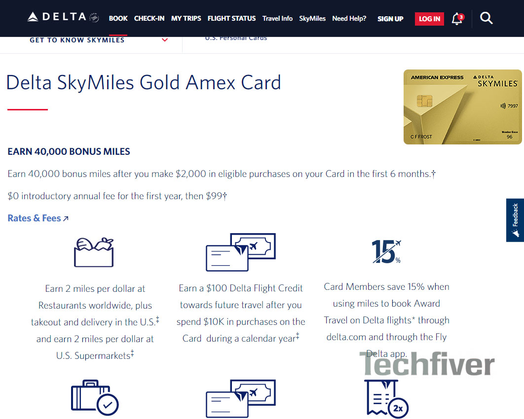 Delta Airlines Credit Card
