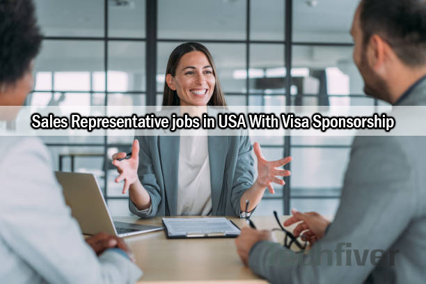 Sales Representative jobs in USA With Visa Sponsorship