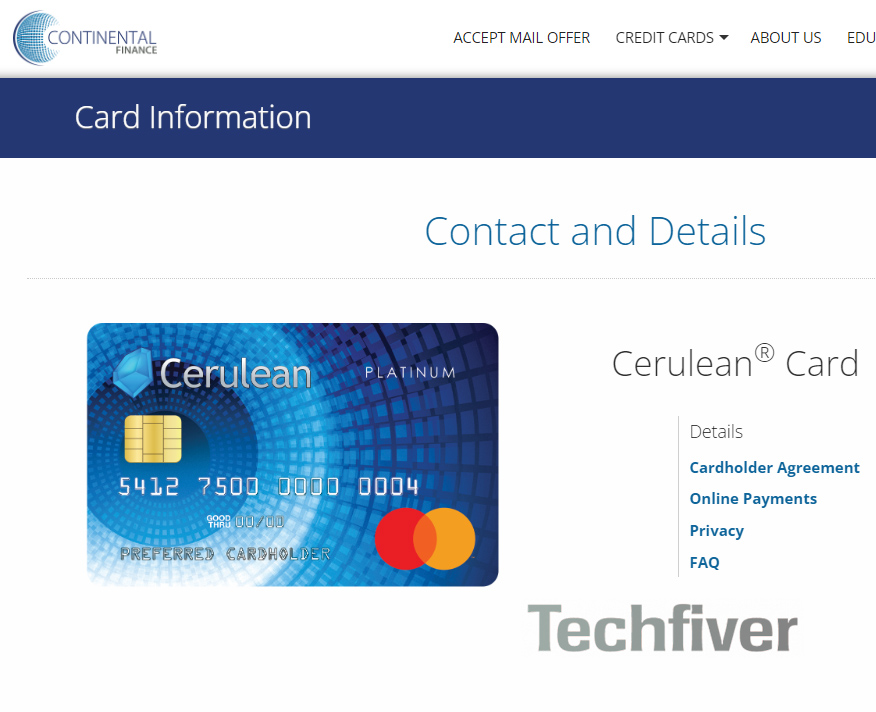 How to Apply for the Cerulean Credit Card