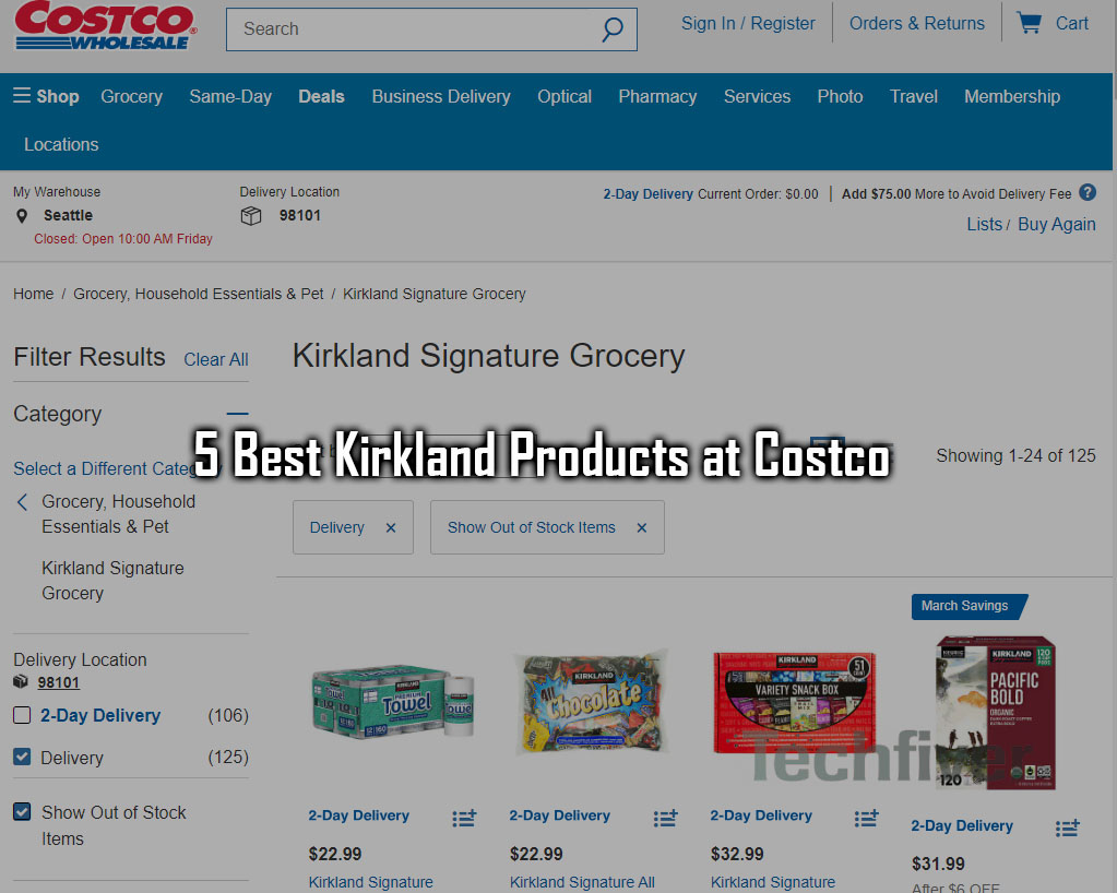 5 Best Kirkland Products at Costco